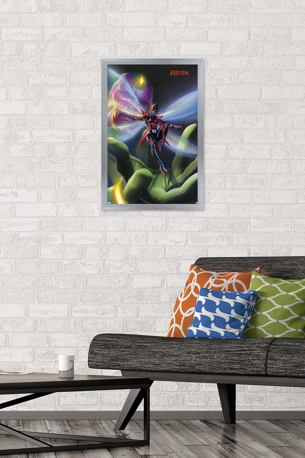 Marvel Comics - Vision - All-New, All-Different Avengers #9 Wall Poster, 14.725" x 22.375", Framed