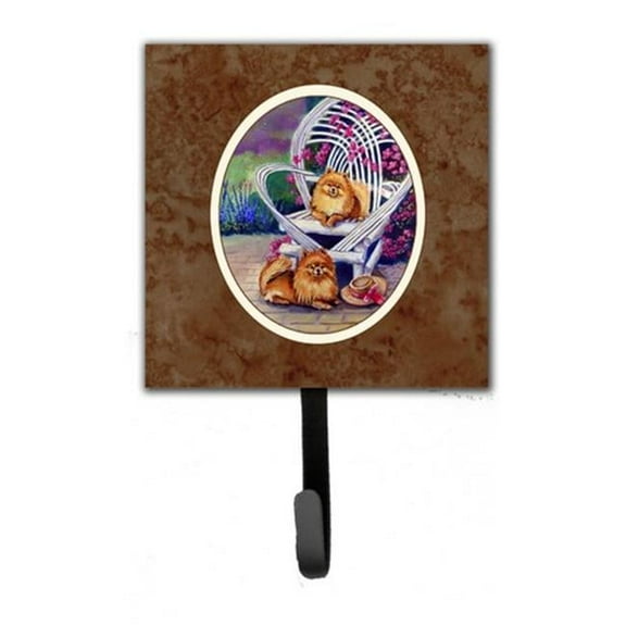 Red Pomeranians Leash or Key Holder