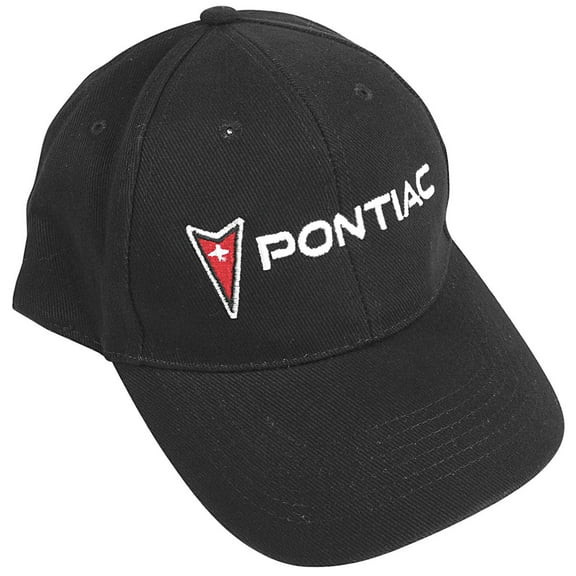 Pontiac Black Cotton Hat - Adult Size