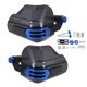 thumbnail image 1 of Protector de guardamanos universal 1 juego de Unique Bargains para motocicletas, protección contra el frío, a prueba de viento y lluvia, azul, PC, aleación de aluminio, 1 of 1