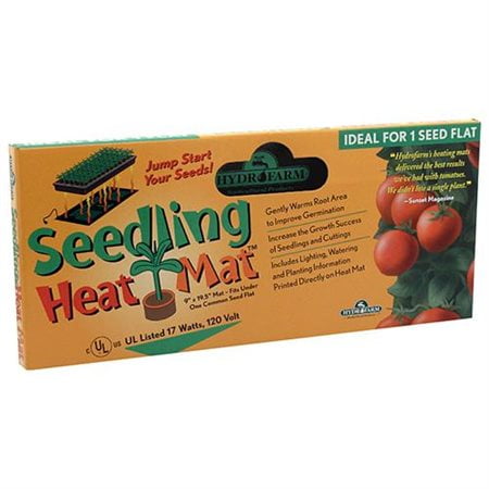 Hydrofarm 10 X 20 3 4 Seedling Heat Mat 20w Walmart Com