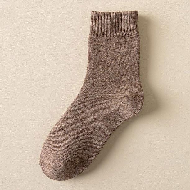Calcetines de mujer de media caña, calcetines de invierno de rizo para mujer, calcetines de luna engrosados, calcetines de invierno para niña