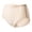 Beige, variant on yunLCZ Women's Cotton Underwear High Waist Women Yoga Area Anti Artifact Toe Concealer Thong Underwear