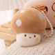 thumbnail image 3 of Juguete de peluche pequeño con forma de seta de 10CM, muñeco colgante creativo, llavero con forma de seta roja para niños y niñas, regalos de vacaciones, 3 of 5