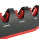 thumbnail image 5 of Afilador de tijeras ANGGREK Afilador de cuchillos Emery 4 en 1 Negro y Rojo, 5 of 8
