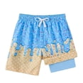 thumbnail image 3 of Kids Boys Girls Swim Shorts With Ice Print Swimwear For Children Beach Pool, 3 of 3