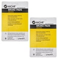 thumbnail image 5 of Niche Complete Organic Brake Pad Set for Yamaha FZR400 Motorcycle MK1002664, 5 of 9