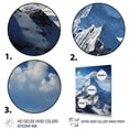 thumbnail image 3 of Designart "Alps Peaks France French wall decor II" France Floater Framed Wall Decor, 3 of 7