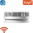 thumbnail image 1 of Detector de humo inteligente WIFI, notificación de aplicación, Sensor de humo inalámbrico, detector de humo de fuego inteligente ER, 1 of 3