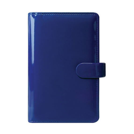 FILOFAX - COMPACT ORGANIZER - PATENT IMPERIAL BLUE