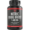 Nitric Oxide Booster Supplement - 1600mg Extra Strength L-Arginine, Citrulline Malate, and Alpha-Ketoglutarate for Muscle Growth, Vascularity & Energy - Double Dragon Organics (60 Caps)