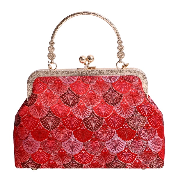 Bolsa clásico para mujer Nuevo estilo chino Retro Gran capacidad para cóctel Ehuebsd Para Estrenar