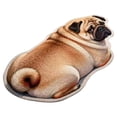 thumbnail image 3 of CoreLiving Dog Shaped Rug, Cute Dog Bath Mat, Soft Plush Non-Slip Absorbent Bathroom Floor Mat, Washable Welcome Doormat for Front Door Indoor Entrance, 1 Count, 3 of 8
