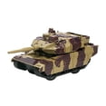 thumbnail image 5 of Godderr Kids Baby Toys 5PCS Kids Pull Back Tank Toys Diecast Tank Military Toys in Plastic Colors for Toddler Boy Toys, 5 of 6