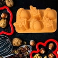 thumbnail image 6 of Halloween Pumpkin Baking Mold - 3D Silicone Candy/Soap/Candle Mould for Thanksgiving & Autumn Treats, Cupcakes & Home Decor, 6 of 8