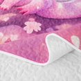 thumbnail image 5 of Manfei Aquatic Axolotl Quilt Full,Ocean Animal Full Bedspread Sets,3 Pieces,1 Coverlet and 2 Pillowcases, 5 of 7