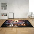 thumbnail image 2 of Spooky Halloween Night Witch Toy Fox Terrier Glowing Pumpkins Indoor Rug Dog Lover Carpet Living Bed Room Sofa Home Decor - 12015, 2 of 5