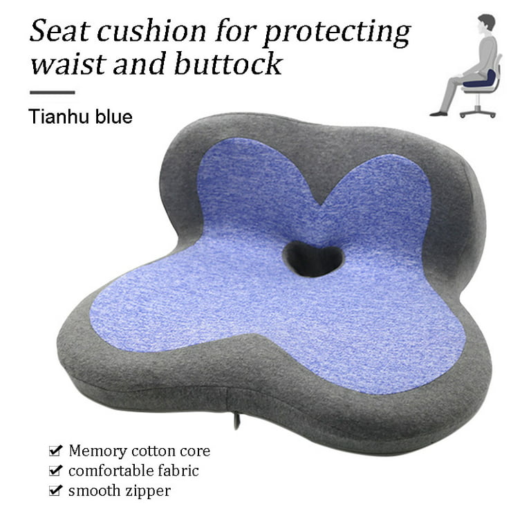 Seat Cushions,Memory Foam Tailbone Sitting Pad Contoured Posture