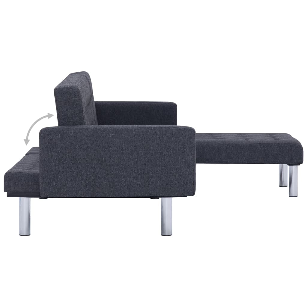 Lowestbest 85" Sofa Bed, Faux Leather L-Shaped Multifunction Sleeper Sofa Convertible Sofa Lowestbest 85" Sofa Bed, Faux Leather L-Shaped Multifunction Sleeper Sofa Convertible Sofa