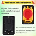 thumbnail image 4 of Electromagnetic Switch Magnetic Button Switch KJD12 16A 250V Power, 4 of 5
