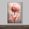 thumbnail image 3 of wall26 Framed Canvas Wall Art - Closeup of Lotus Flower - Gallery Wrap Modern Home Art | Ready to Hang - 16"x24" White, 3 of 5