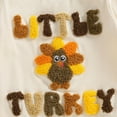 thumbnail image 6 of FYDUU Boy Clothes Fall Outfits Fall Thanksgiving Baby Boy Outfits Turkey Embroidery Long Sleeve Bodysuit Pants Hat 3 Warm Holiday,Beige,0-3 Months, 6 of 9