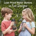 thumbnail image 5 of Bentgo Kids Water Bottle - Leak-Proof, Durable Tritan PFAS- & BPA-Free 15 fl oz, Kids/Toddlers Ages 3+ for School & Sports; Bite & Sip Spout, Carrying Handle, Dishwasher Safe (Sssnakes), 5 of 8
