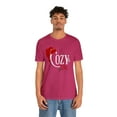 thumbnail image 4 of Cozy Time Tee Shirt, Christmas T-Shirt, Unisex T-Shirt, Matching Family Top, 4 of 4