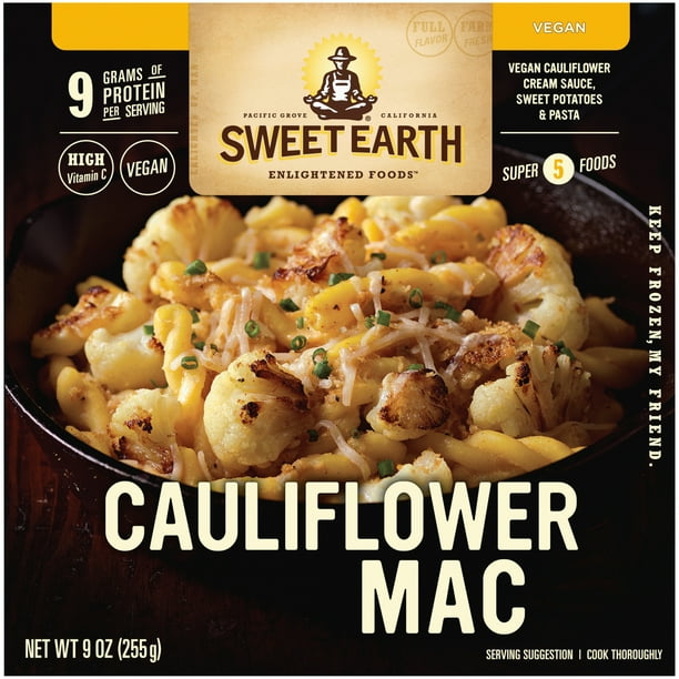 Sweet Earth Cauliflower Mac Bowl Frozen Dinner 9 oz.