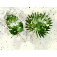 thumbnail image 3 of Young, Chamira 24x19 Black Modern Framed Museum Art Print Titled - Double Leaf, 3 of 5