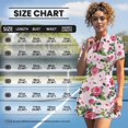 thumbnail image 5 of Chririnla Pink Rose Love Print Tennis Dress for Women with Built in Shorts and Pockets Slim Fit Valentine's Day Sundress Womens Casual Athletic Sports Running Workout Dresses, 5 of 7