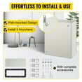 thumbnail image 6 of VEVOR Steel Electrical Box 20"x 16"x 8" Electrical Enclosure Box, Carbon Steel Hinged Junction Box, IP65 Weatherproof Metal Box Wall-Mounted Electronic Equipment Enclosure Box with Mounting Plate, 6 of 10