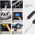 thumbnail image 5 of Compresor De Aire Portátil Inflador Eléctrico Inflador De Neumáticos De Coche Mini Compresor De Aire Portátil De 12 V Bomba De Bicicleta De Coche Con Manómetro, Adaptadores De Válvula Y Led. Afortunado Sencillez, 5 of 5
