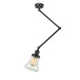 thumbnail image 2 of Innovations Lighting 238 Canton Canton 1 Light 30" Tall Plug-In Wall Sconce - Nickel, 2 of 4
