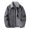 Gray, variant on Men's Plus Velvet Thicken Jean Coat Winter Warm Fleece Lining Denim Jacket Outerwear Casual Slim Fit Sherpa Jackets Up to 65% off Clear!Clearance!!!