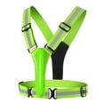 thumbnail image 2 of LED Reflective Vest for Safety Adjustable Double-Side LED Strips 3 Lighting Modes for Night Walking Jogging, 2 of 9