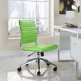 thumbnail image 4 of Hawthorne Collection Armless Office Chair in Bright Green, 4 of 4