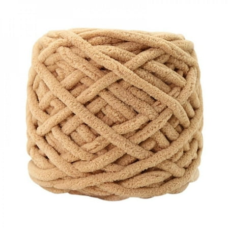 

Final Clearance! Colorful Fine Dye Chunky Hand Knitted Yarn Soft Milk Cotton Yarn Thick Wool Yarn For Hand Knitting Neckerchief Giant Wool Blanket For Shoes Clothes