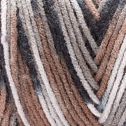 Loops & Threads Soft Classic Multi Yarn - Multicolor Yarn for Knitting, Crochet, Weaving, Arts & Crafts - Granite, Bulk 12 Pack