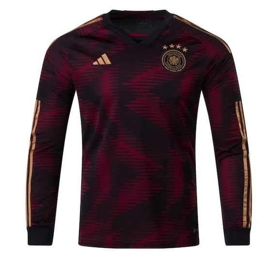 adidas Germany Away Men's Long Sleeve Jersey 22 (as1, Alpha, xx_l, Regular, Regular, 2XL)