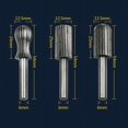thumbnail image 3 of Ensemble de 6pcs en Acier Dur Fraises Rotatives Limer/gravure/broyeuses pour Outils Rotatifs, 3 of 5