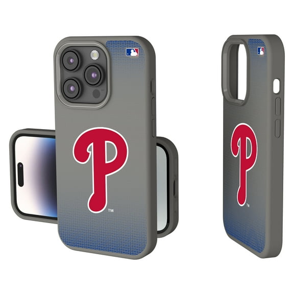 Philadelphia Phillies Linen Logo iPhone Soft Touch Case