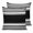 Black, White, Ebony, variant on 16x16 Pillow Covers Set of 2, Farmhouse Black Square Throw Pillow Covers for Couch/Sofa/Living Room, Farmhouse Black Line Striped Decorative Soft Pillowcases for Couch Throw Pillows