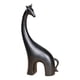 thumbnail image 1 of Estatua de jirafa, adorno de escritorio, figura decorativa coleccionable creativa, animal Negro L, 1 of 9