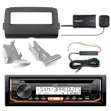 JVC KDR99MBS Bluetooth Radio + Kit, SiriusXM Tuner, Antenna Kit (2014-Up