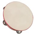 thumbnail image 3 of 8 inch wooden tambourine, 3 of 5