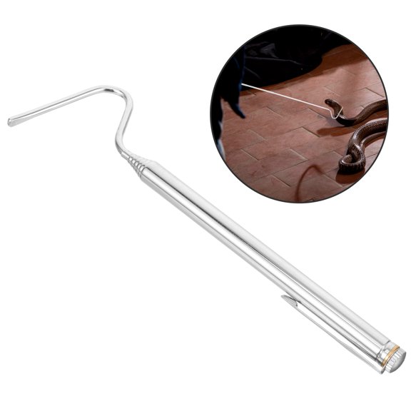 LEORX Snake Hook Stainless Steel For Snake Enthusiasts In Outdoor Activities 1Pack