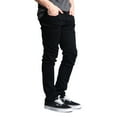 thumbnail image 3 of Men's Skinny Fit Stretch Raw Denim Jeans, Up To 42W, 3 of 5