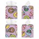 thumbnail image 2 of Balery Cute Donuts Porta Pañuelos de Cuero con Estampado – Funda Moderna Cuadrada para Caja de Pañuelos, Dispensador 5x5x5'', 2 of 7