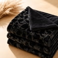 thumbnail image 4 of Halloween Black Cats Faux Fur Throw, Halloween Decorative Blanket, Cozy Warm Blanket for Couch Sofa Bed, Soft Flannel Seasonal Decorative Home Accent, 60"x70" inches, 1Pack, 4 of 7